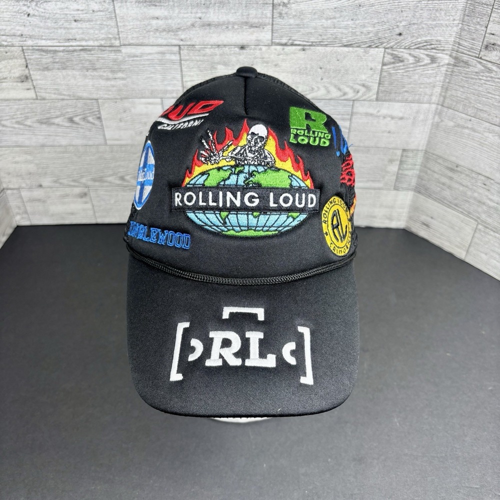 Rolling‎ Loud 2023 23 Railway Trucker adjustable SnapBack